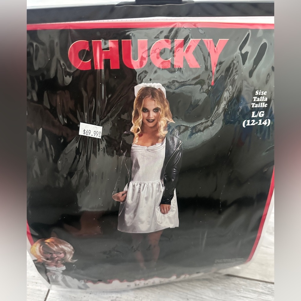 NWT Halloween Women’s Bride Of Chucky Costume L 12-14